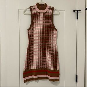 Maeve Mod Shift Knit Dress